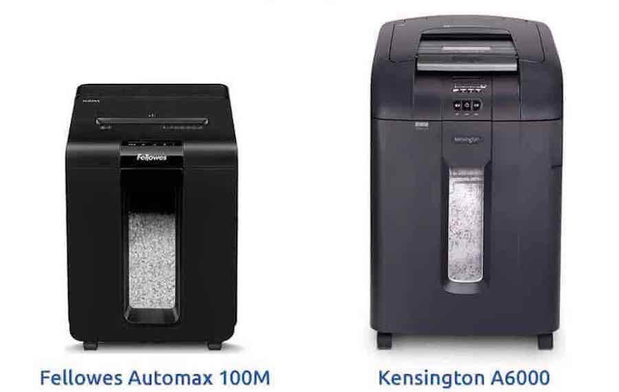 pequena vs grande destructora automatica